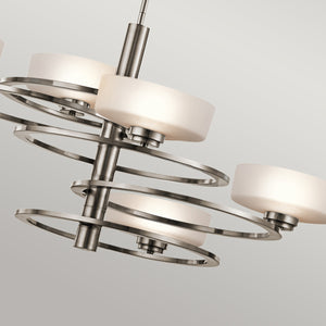 Kichler Chandelier from the Aleeka range. Aleeka 5 Light Chandelier Product Code = KL-ALEEKA5B