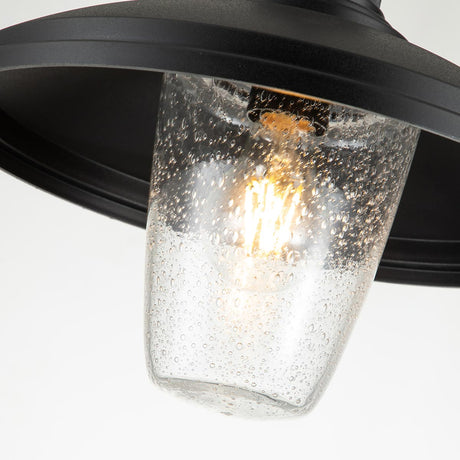Kichler Outdoor Hanging from the Allenbury range. Allenbury 1 Light Outdoor Pendant  Product Code = KL-ALLENBURY-P-M-BKT