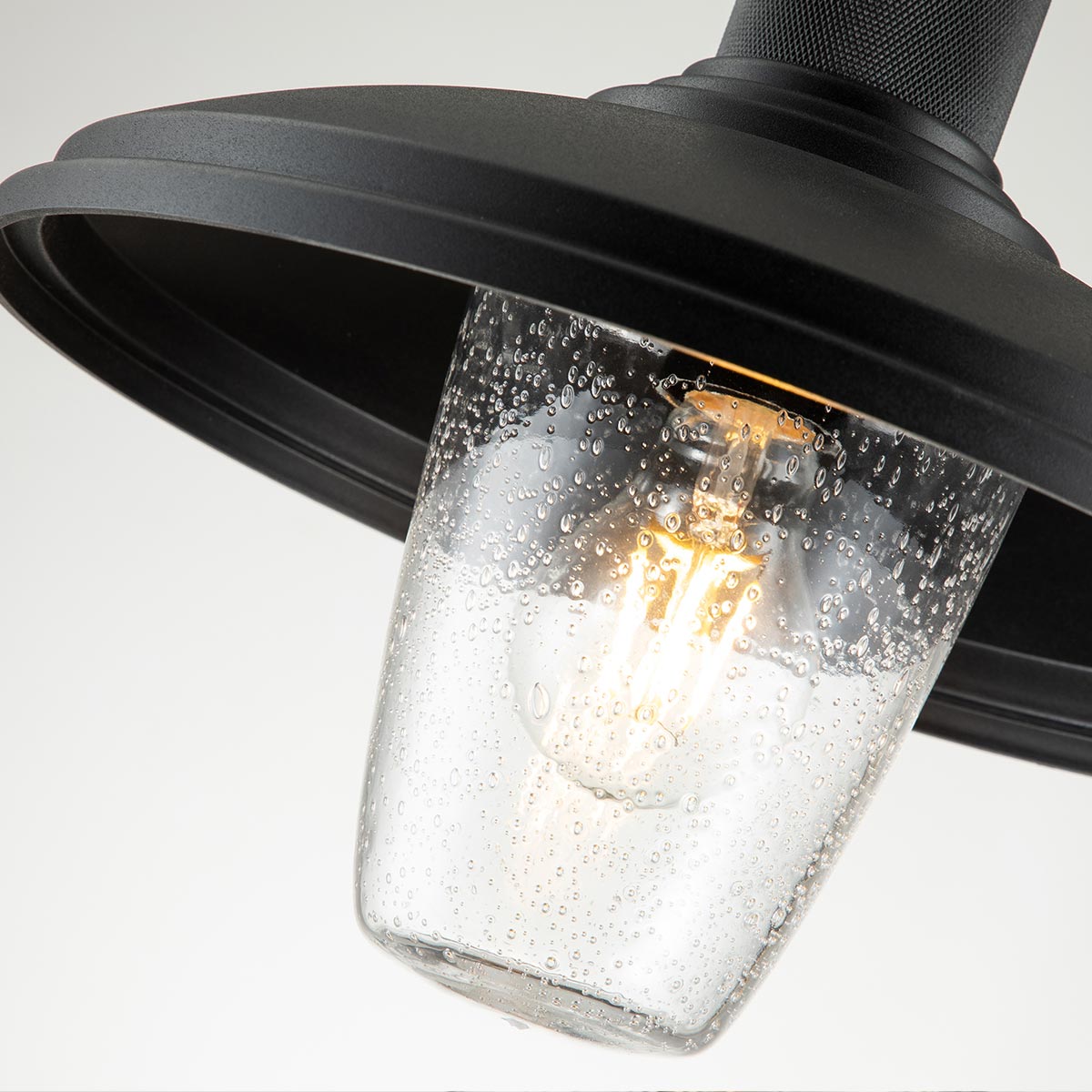 Kichler Outdoor Wall Light from the Allenbury range. Allenbury 1 Light Medium Wall Lantern Product Code = KL-ALLENBURY2-M-BKT
