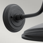 Kichler Outdoor Wall Light from the Allenbury range. Allenbury 1 Light Medium Wall Lantern Product Code = KL-ALLENBURY2-M-BKT