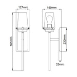 Kichler Wall Light from the Alton range. Alton 1 Light Wall Light – SKU KL-ALTON1-BATH-BB