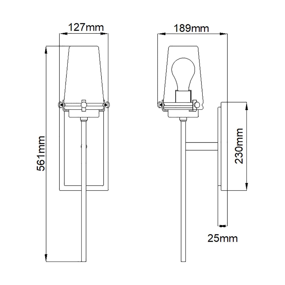 Kichler Wall Light from the Alton range. Alton 1 Light Wall Light – SKU KL-ALTON1-BATH-BB
