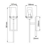 Kichler Wall Light from the Alton range. Alton 1 Light Wall Light – SKU KL-ALTON1-BATH-CH