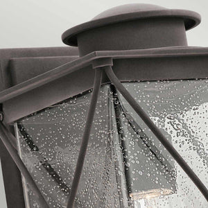 Kichler Outdoor Wall Light from the Argyle range. Argyle 1 Light Medium Outdoor Wall Light  Product Code = KL-ARGYLE2-M