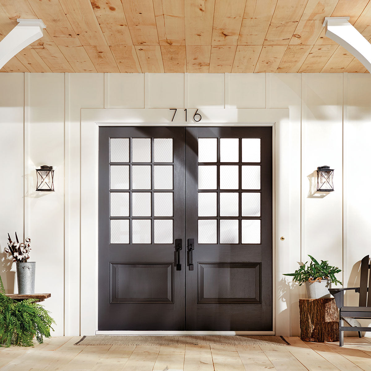 Kichler Outdoor Wall Light from the Argyle range. Argyle 1 Light Small Outdoor Wall Light Product Code = KL-ARGYLE2-S