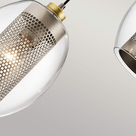 Kichler Pendant from the Asher II range. Asher 1 Light Mini Pendant Product Code = KL-ASHER-MP-AP