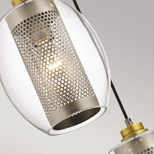 Kichler Pendant from the Asher II range. Asher 1 Light Mini Pendant Product Code = KL-ASHER-MP-AP