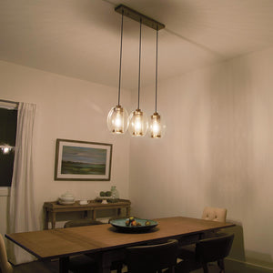 Kichler Pendant from the Asher II range. Asher 1 Light Mini Pendant Product Code = KL-ASHER-MP-AP