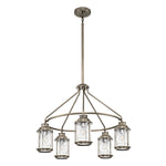 Kichler Chandelier from the Ashland Bay range. Ashland Bay 5 Light Outdoor Chandelier – SKU KL-ASHLANDBAY-5P-BU