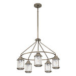 Kichler Chandelier from the Ashland Bay range. Ashland Bay 5 Light Outdoor Chandelier  Product Code = KL-ASHLANDBAY-5P-BU