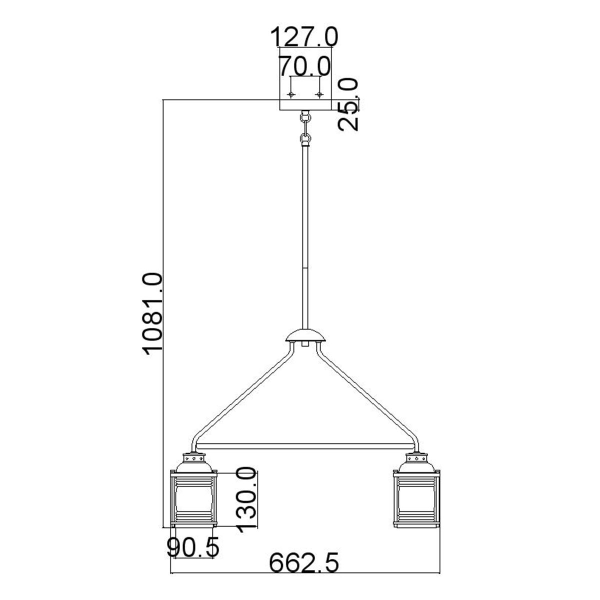 Kichler Chandelier from the Ashland Bay range. Ashland Bay 5 Light Outdoor Chandelier – SKU KL-ASHLANDBAY-5P-BU