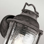 Kichler Outdoor Wall Light from the Ashland Bay range. Ashland Bay 1 Light Large Wall Lantern – SKU KL-ASHLANDBAY2-L