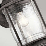 Kichler Outdoor Wall Light from the Ashland Bay range. Ashland Bay 1 Light Large Wall Lantern Product Code = KL-ASHLANDBAY2-L