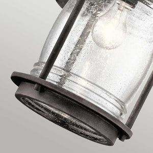 Kichler Outdoor Wall Light from the Ashland Bay range. Ashland Bay 1 Light Large Wall Lantern Product Code = KL-ASHLANDBAY2-L