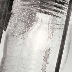 Kichler Outdoor Wall Light from the Ashland Bay range. Ashland Bay 1 Light Medium Wall Lantern Product Code = KL-ASHLANDBAY2-M