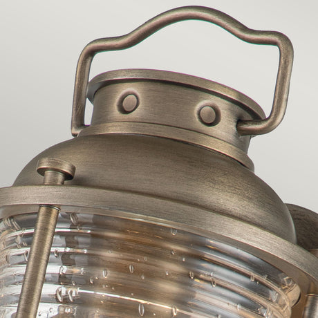 Kichler Outdoor Wall Light from the Ashland Bay range. Ashland Bay 1 Light Small Wall Lantern Product Code = KL-ASHLANDBAY2-S-BU