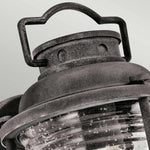Kichler Outdoor Wall Light from the Ashland Bay range. Ashland Bay 1 Light Small Wall Lantern Product Code = KL-ASHLANDBAY2-S