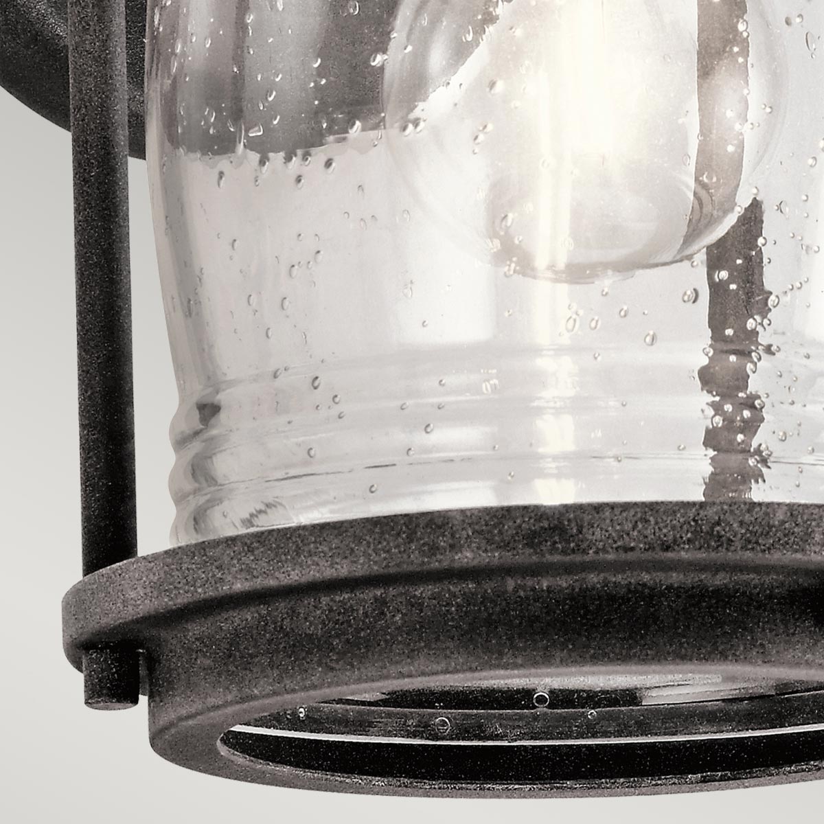 Kichler Outdoor Wall Light from the Ashland Bay range. Ashland Bay 1 Light Small Wall Lantern Product Code = KL-ASHLANDBAY2-S