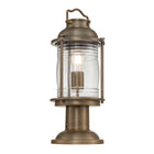 Kichler Pedestal Lantern from the Ashland Bay range. Ashland Bay 1 Light Medium Pedestal Lantern Product Code = KL-ASHLANDBAY3-M-BU