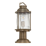 Kichler Pedestal Lantern from the Ashland Bay range. Ashland Bay 1 Light Medium Pedestal Lantern Product Code = KL-ASHLANDBAY3-M-BU