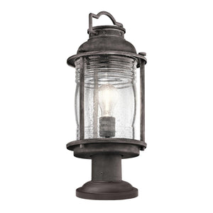 Kichler Pedestal Lantern from the Ashland Bay range. Ashland Bay 1 Light Medium Pedestal Lantern Product Code = KL-ASHLANDBAY3-M