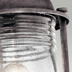 Kichler Pedestal Lantern from the Ashland Bay range. Ashland Bay 1 Light Medium Pedestal Lantern Product Code = KL-ASHLANDBAY3-M