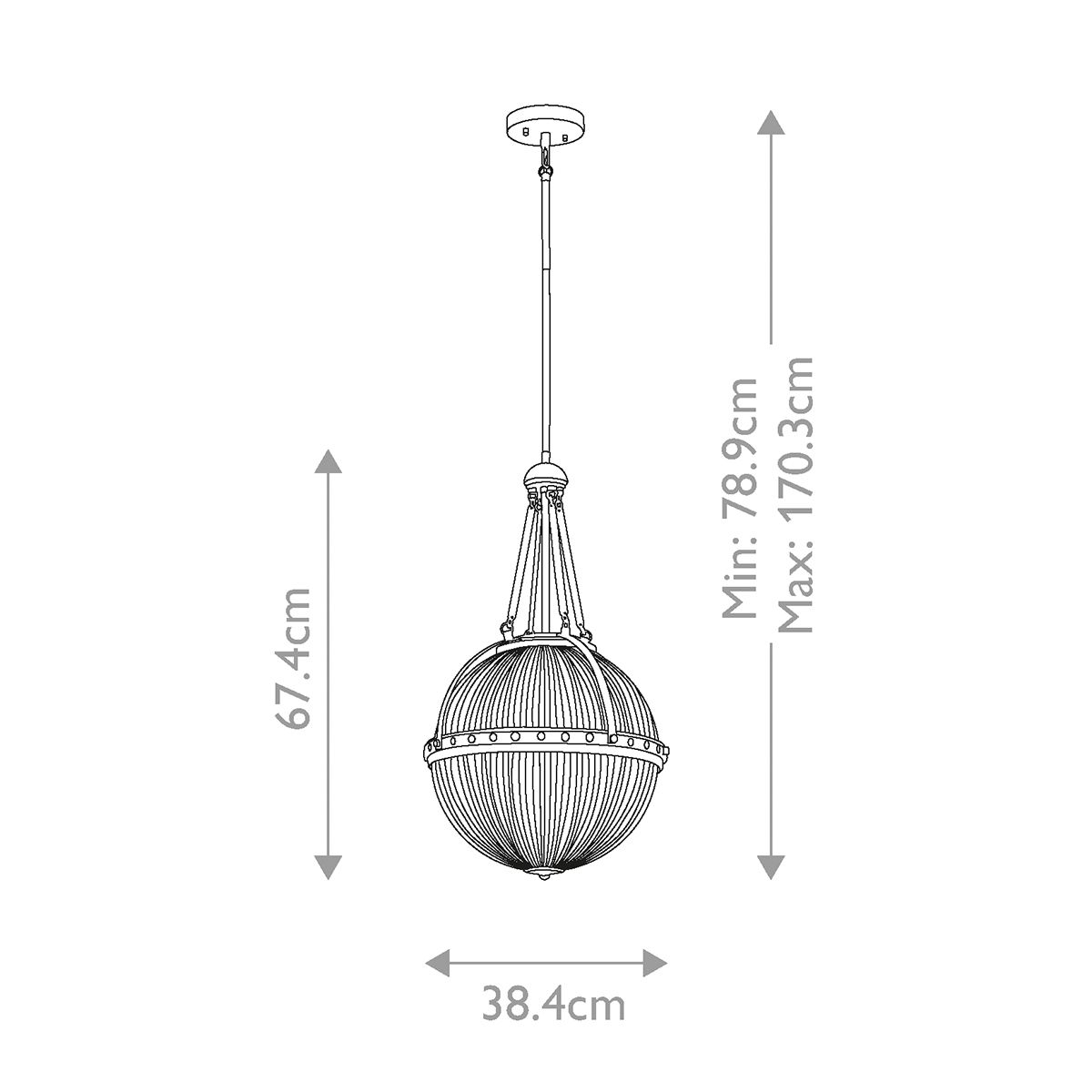 Kichler Pendant from the Aster range. Aster 3 Light Pendant – SKU KL-ASTER-P-PN