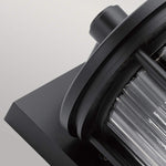 Kichler Outdoor Wall Light from the Barras range. Barras 1 Light Medium Wall Lantern Product Code = KL-BARRAS2-M-BK