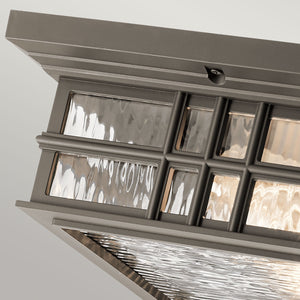 Kichler Ceiling Flush from the Beacon Square range. Beacon Square 2 Light Flush  Product Code = KL-BEACON-SQUARE-F-OZ