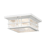 Kichler Ceiling Flush from the Beacon Square range. Beacon Square 2 Light Flush  Product Code = KL-BEACON-SQUARE-F-WHT