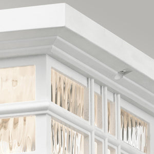 Kichler Ceiling Flush from the Beacon Square range. Beacon Square 2 Light Flush  Product Code = KL-BEACON-SQUARE-F-WHT