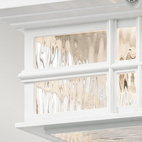 Kichler Ceiling Flush from the Beacon Square range. Beacon Square 2 Light Flush  Product Code = KL-BEACON-SQUARE-F-WHT