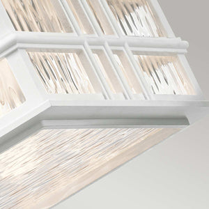Kichler Ceiling Flush from the Beacon Square range. Beacon Square 2 Light Flush  Product Code = KL-BEACON-SQUARE-F-WHT
