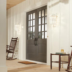 Kichler Outdoor Wall Light from the Beacon Square range. Beacon Square 1 Light Small Wall Lantern Product Code = KL-BEACON-SQUARE-S-WHT
