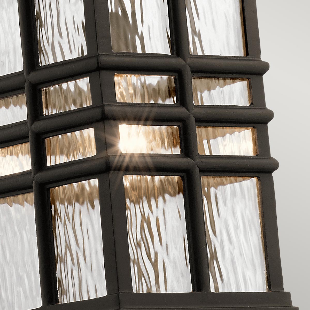 Kichler Outdoor Hanging from the Beacon Square range. Beacon Square 1 Light Chain Lantern Product Code = KL-BEACON-SQUARE8-OZ