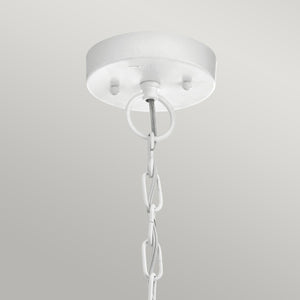 Kichler Outdoor Hanging from the Beacon Square range. Beacon Square 1 Light Chain Lantern Product Code = KL-BEACON-SQUARE8-WHT