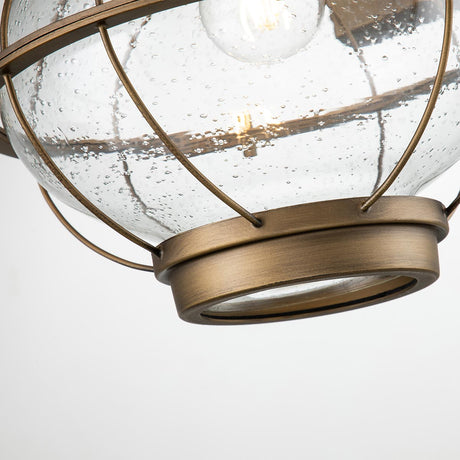 Kichler Outdoor Wall Light from the Bridge Point range. Bridgepoint 1 Light Large Wall Lantern Product Code = KL-BRIDGEPOINT-L-NBR