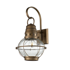 Kichler Outdoor Wall Light from the Bridge Point range. Bridgepoint 1 Light Large Wall Lantern Product Code = KL-BRIDGEPOINT-L-NBR