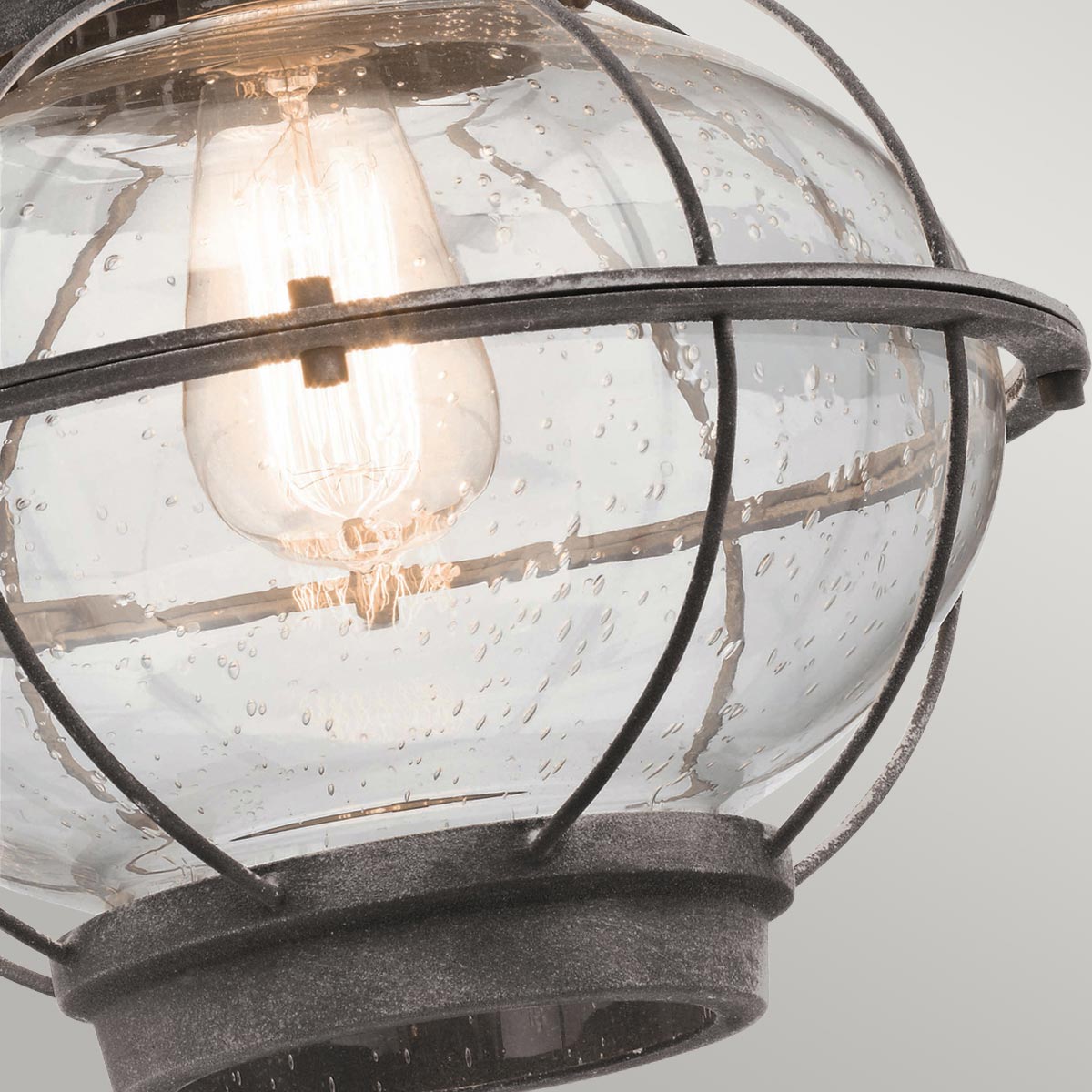 Kichler Outdoor Wall Light from the Bridge Point range. Bridgepoint 1 Light Large Wall Lantern Product Code = KL-BRIDGEPOINT-L