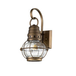 Kichler Outdoor Wall Light from the Bridge Point range. Bridgepoint 1 Light Small Wall Lantern – SKU KL-BRIDGEPOINT-S-NBR