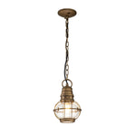 Kichler Outdoor Hanging from the Bridge Point range. Bridgepoint 1 Light Small Chain Lantern Product Code = KL-BRIDGEPOINT8S-NBR