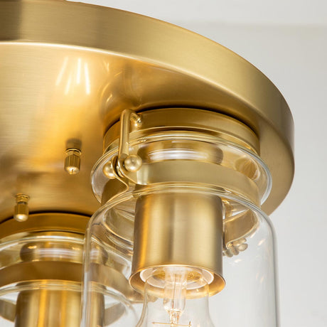 Kichler Ceiling Flush from the Brinley range. Brinley 3 Light Flush Product Code = KL-BRINLEY-F-BB