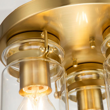 Kichler Ceiling Flush from the Brinley range. Brinley 3 Light Flush Product Code = KL-BRINLEY-F-BB
