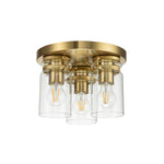 Kichler Ceiling Flush from the Brinley range. Brinley 3 Light Flush – SKU KL-BRINLEY-F-BB