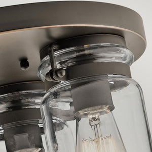 Kichler Ceiling Flush from the Brinley range. Brinley 3 Light Flush Product Code = KL-BRINLEY-F-OZ