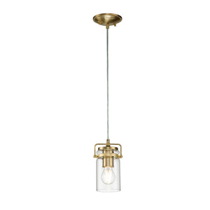 Kichler Pendant from the Brinley range. Brinley 1 Light Mini Pendant Product Code = KL-BRINLEY-MP-BB