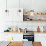 Kichler Pendant from the Brinley range. Brinley 1 Light Mini Pendant Product Code = KL-BRINLEY-MP-NI