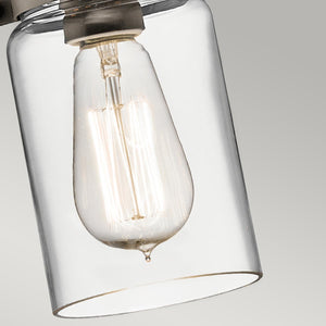 Kichler Pendant from the Brinley range. Brinley 1 Light Mini Pendant Product Code = KL-BRINLEY-MP-OZ