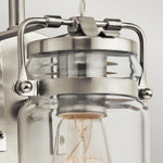 Kichler Wall Light from the Brinley range. Brinley 1 Light Wall Light Product Code = KL-BRINLEY1-NI