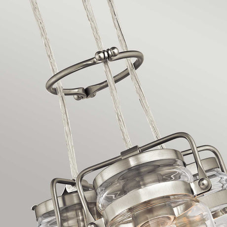 Kichler Pendant from the Brinley range. Brinley 3 Light Pendant  Product Code = KL-BRINLEY3-NI